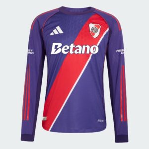 Camiseta Tercer Uniforme River Plate 2026 Manga larga (Versión Jugador)